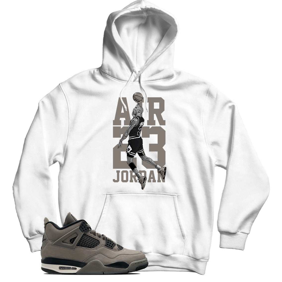Jordan 4 Cave Stone Hoodie