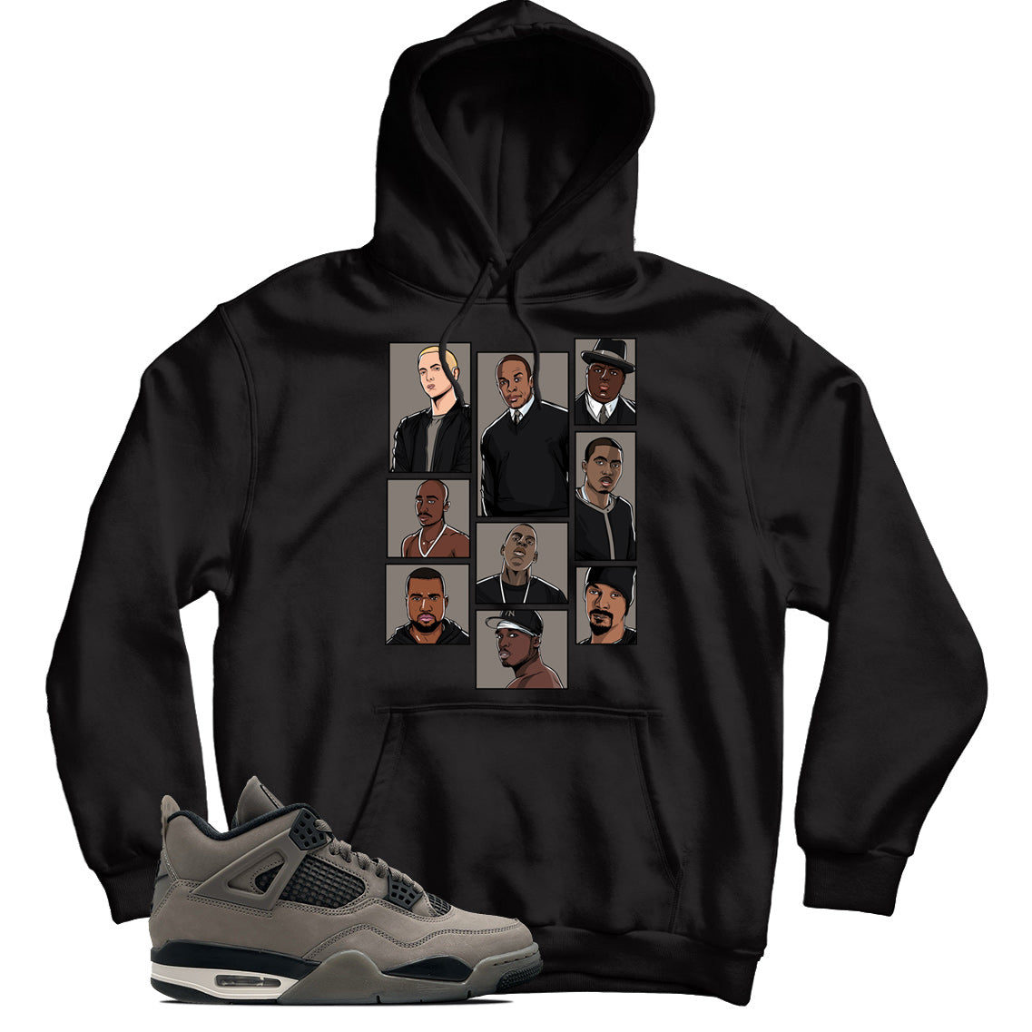 Hoodie Match Jordan 4 Cave Stone