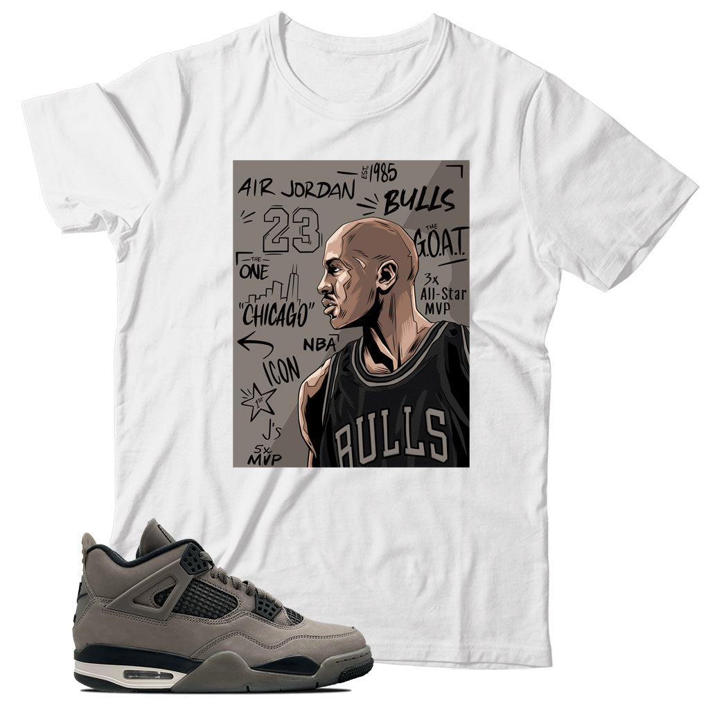 Shirt Match Jordan 4 Cave Stone