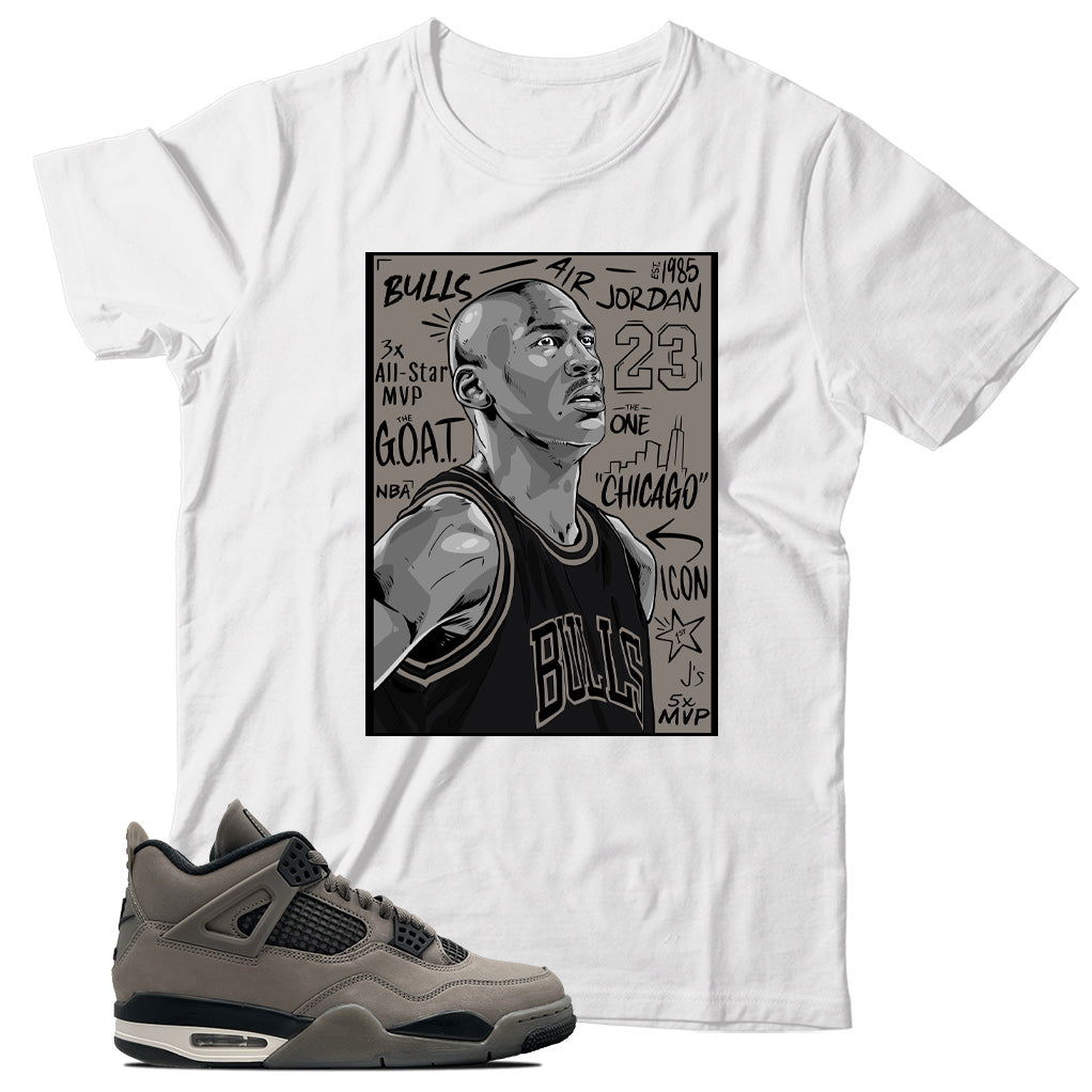 Shirt Match Jordan 4 Cave Stone