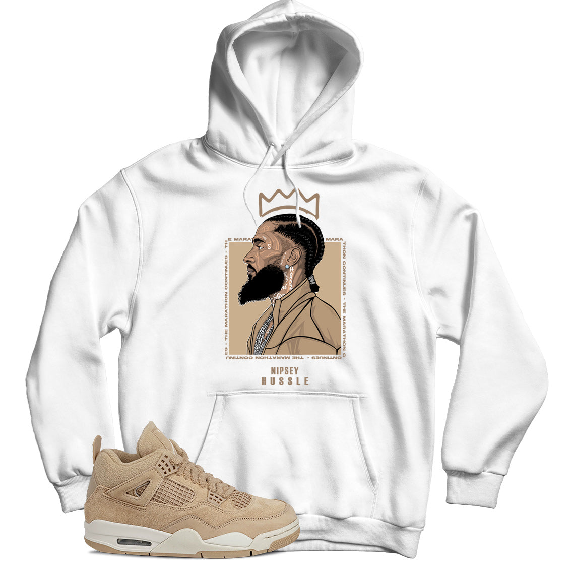 Jordan 4 Cozy Girl hoodie
