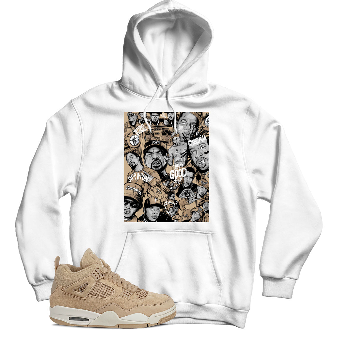 Jordan 4 Cozy Girl hoodie