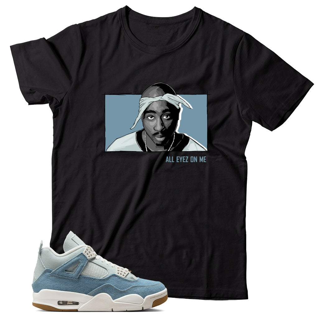 Jordan 4 Denim Worn Blue Shirt