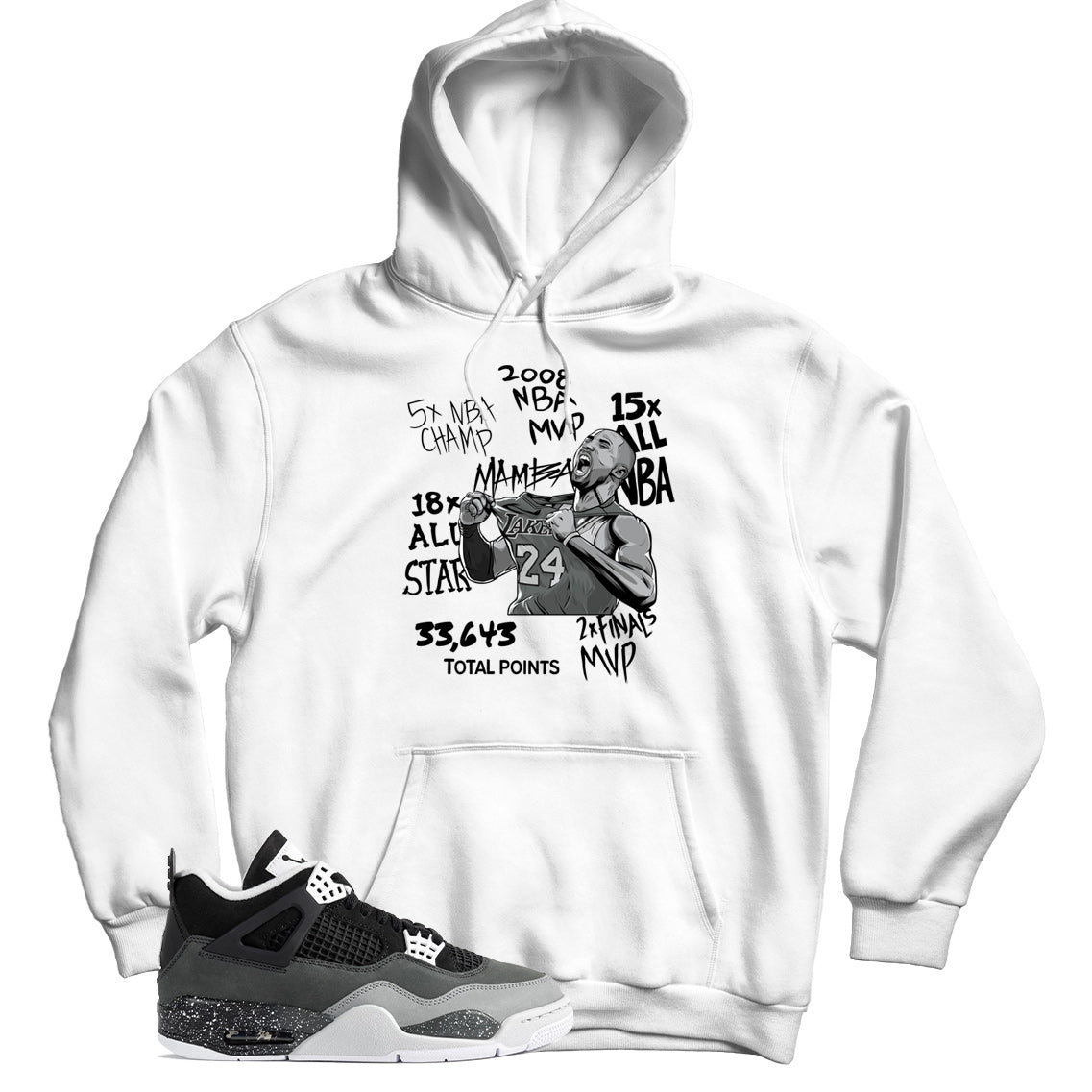 Hoodie Match Jordan 4 Fear