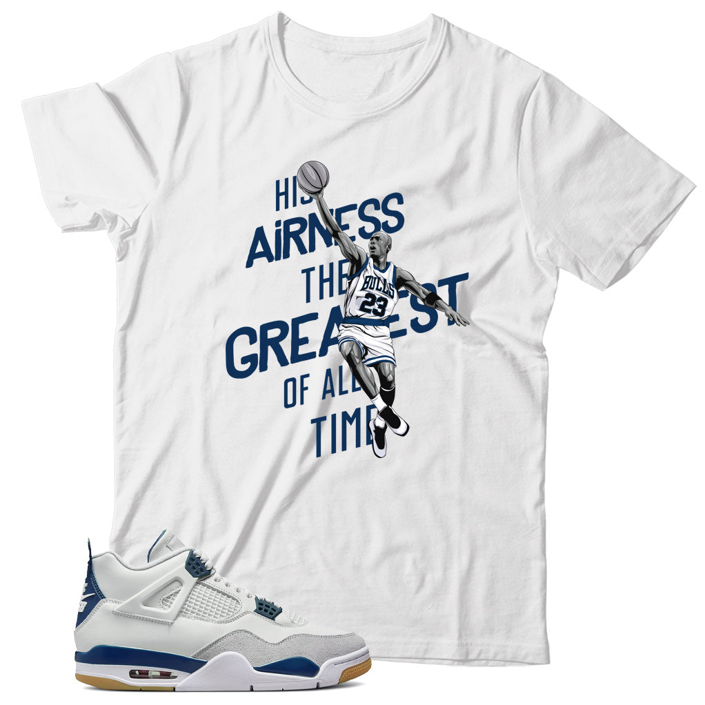 Jordan 4 Navy shirt