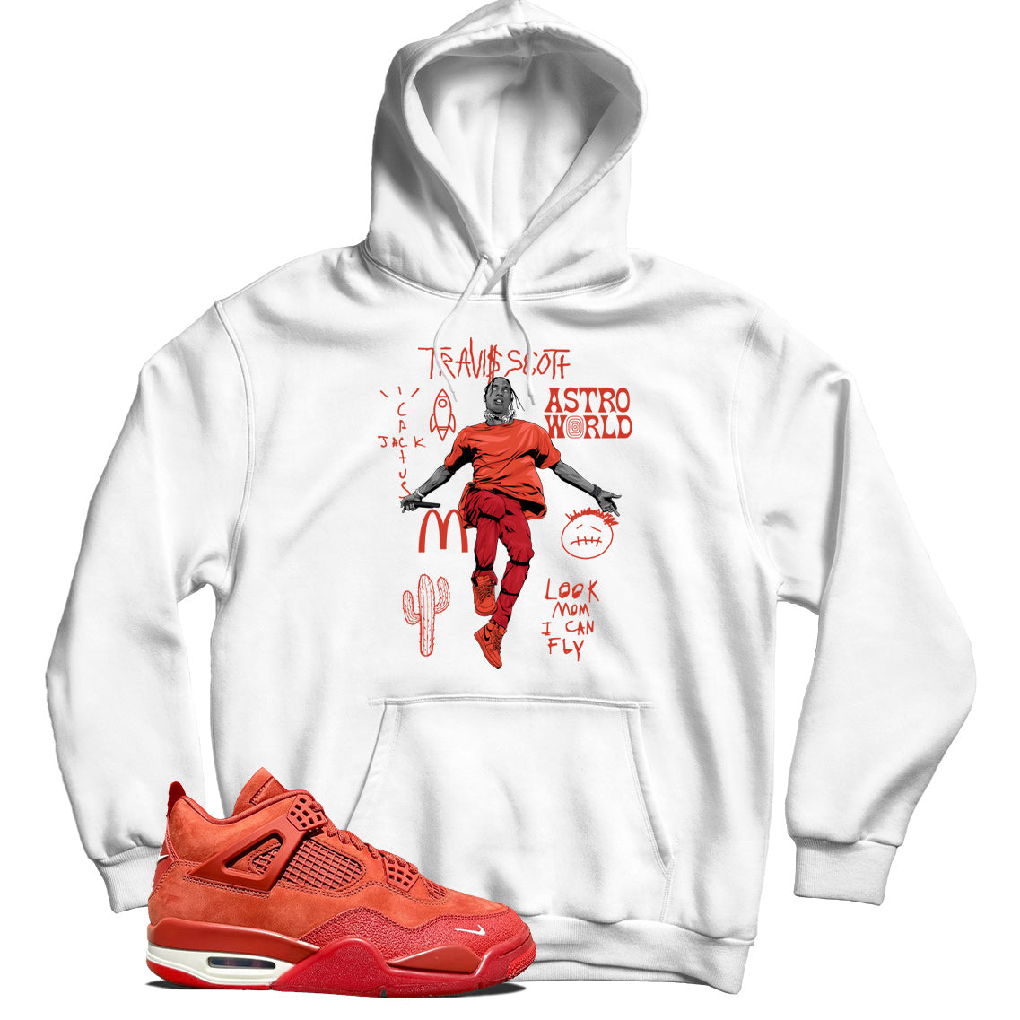 Jordan 4 Nigel Sylvester Brick hoodie