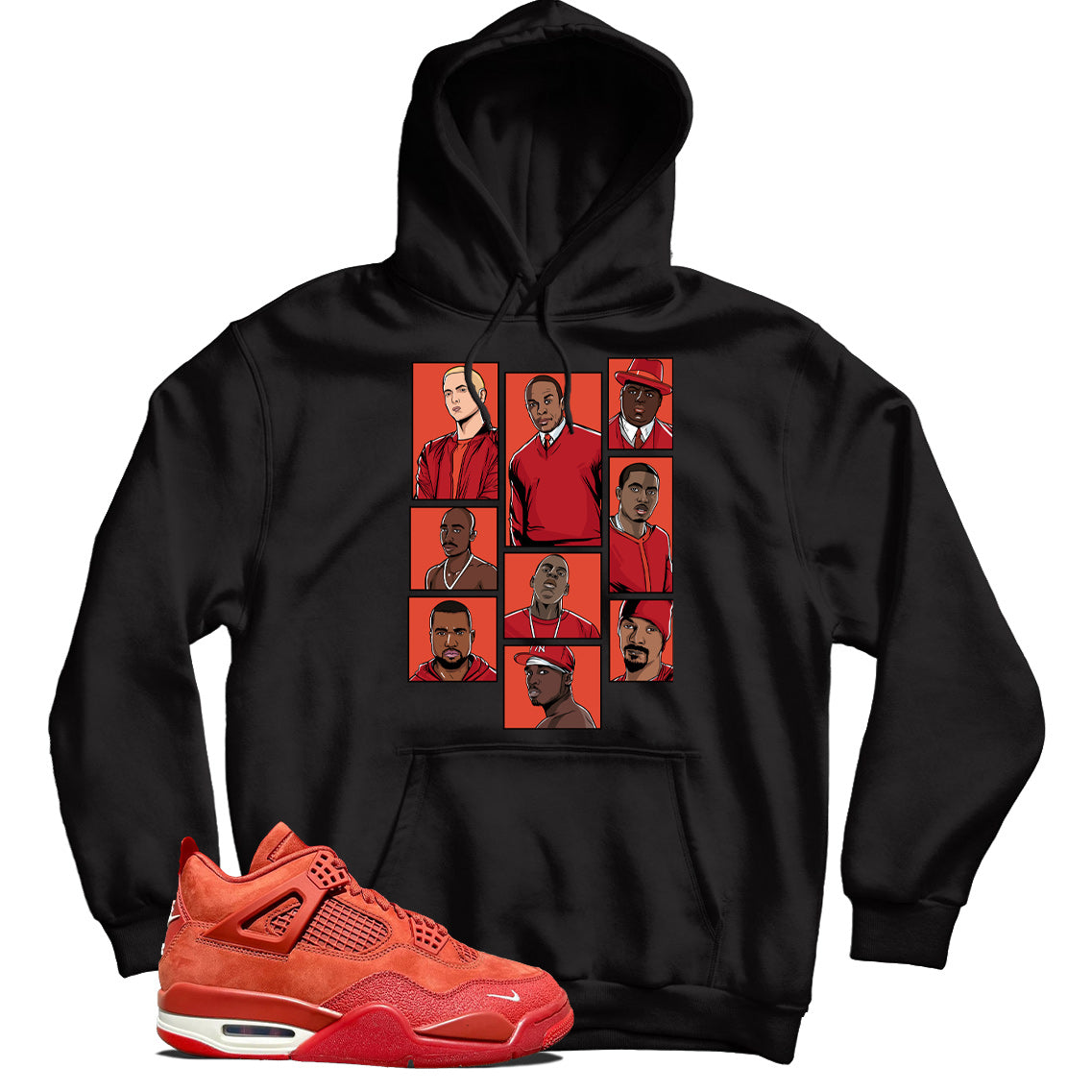 Jordan 4 Nigel Sylvester Brick hoodie