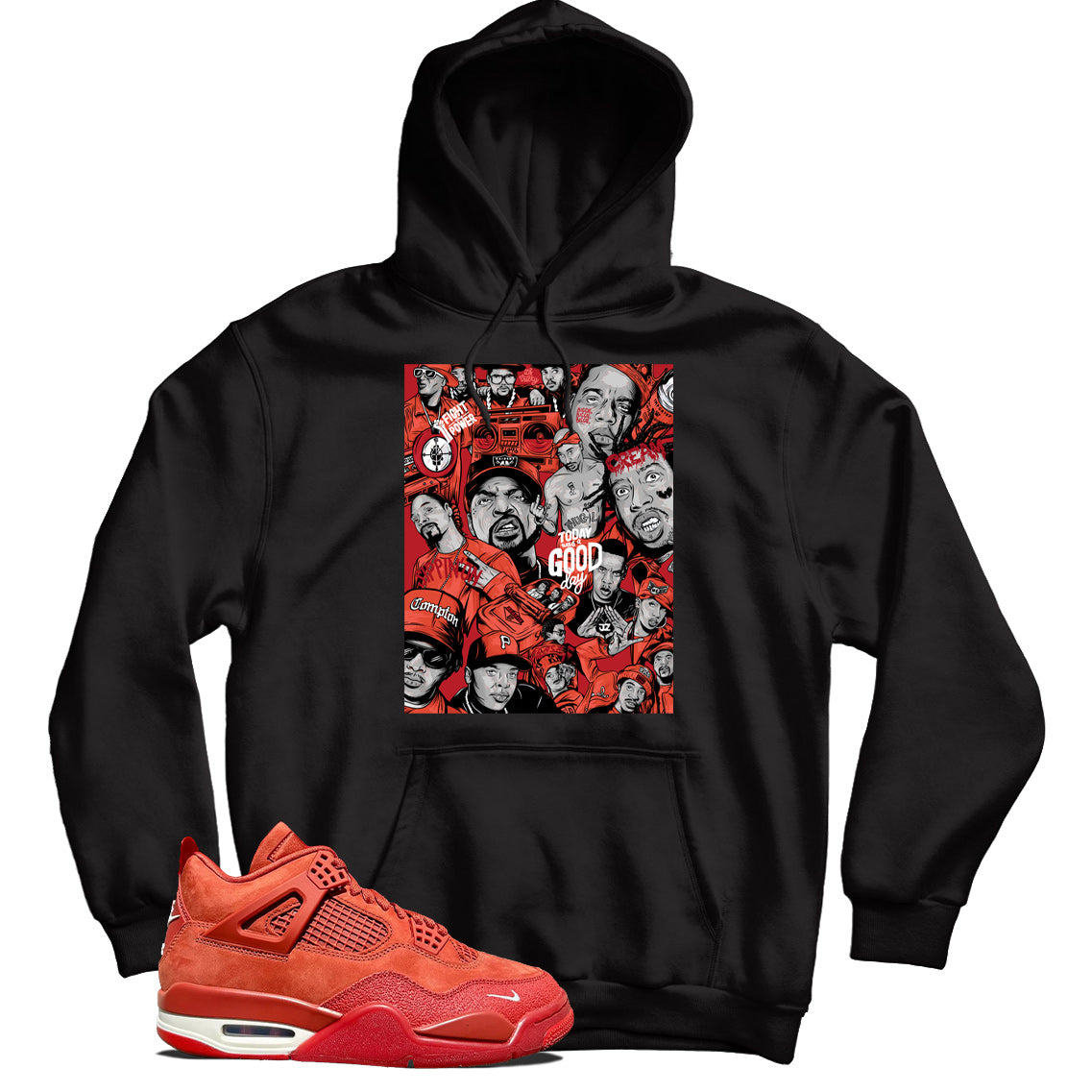 Jordan 4 Nigel Sylvester Brick hoodie