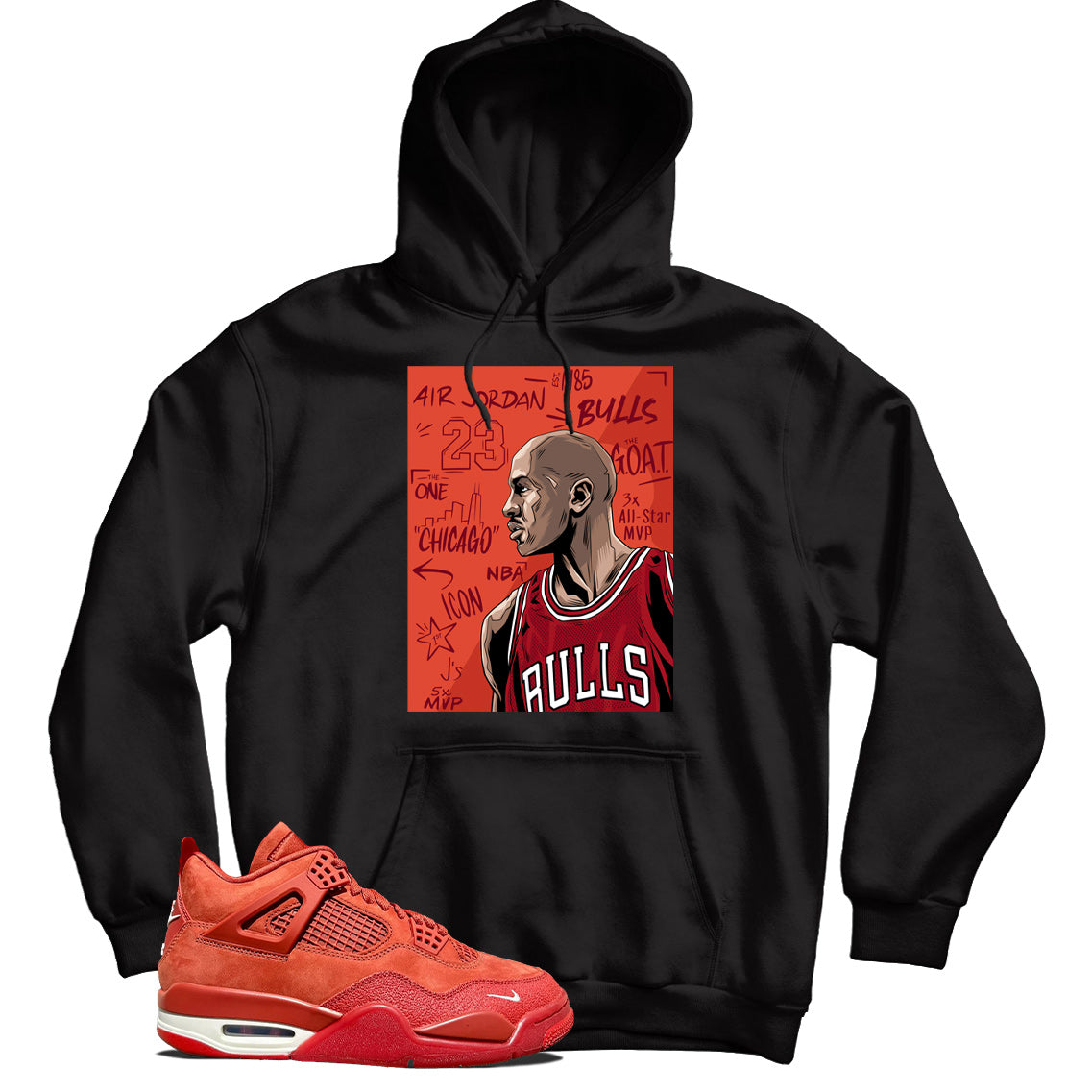Jordan 4 Nigel Sylvester Brick hoodie