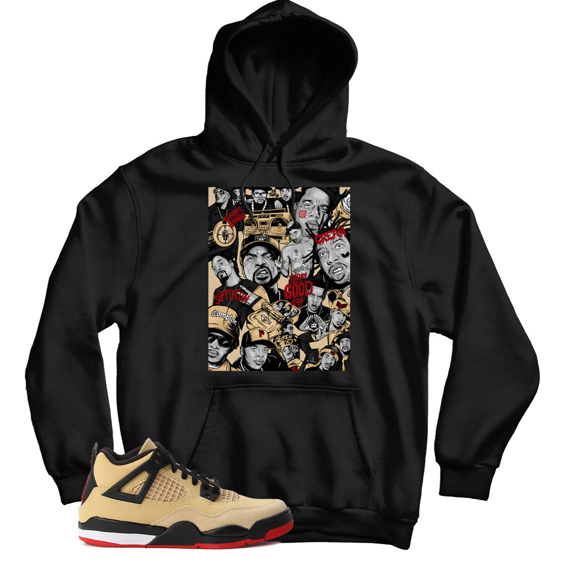 Hoodie Match Jordan 4 Pizza