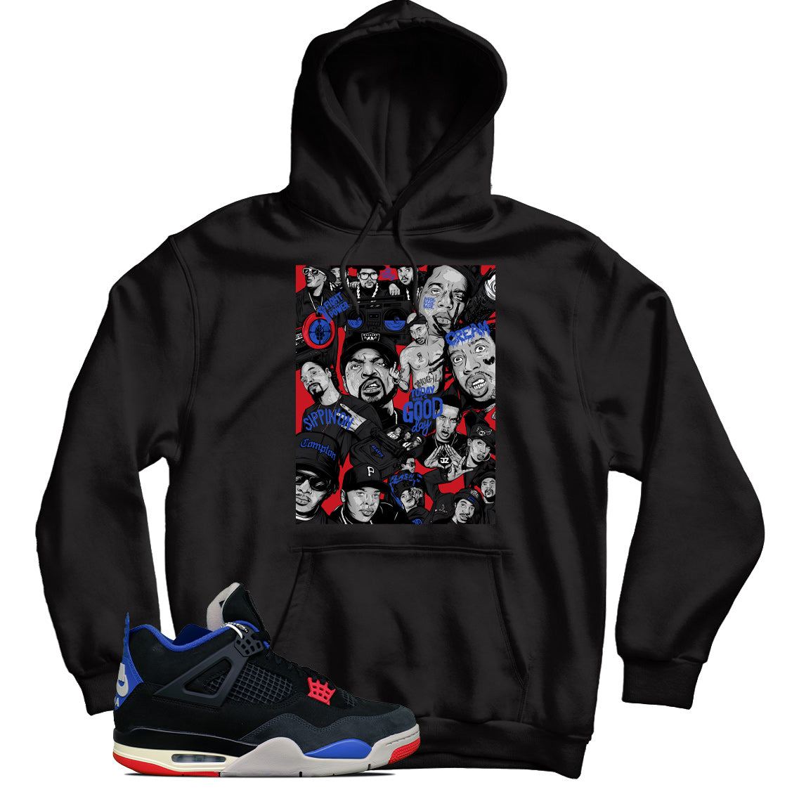 Jordan 4 Rare Air Laser Hoodie
