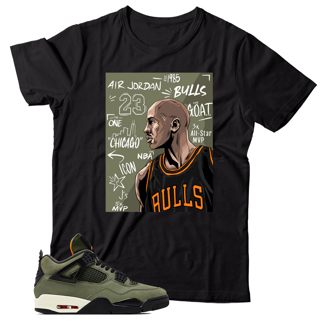 Jordan 4 Undefeated shirt