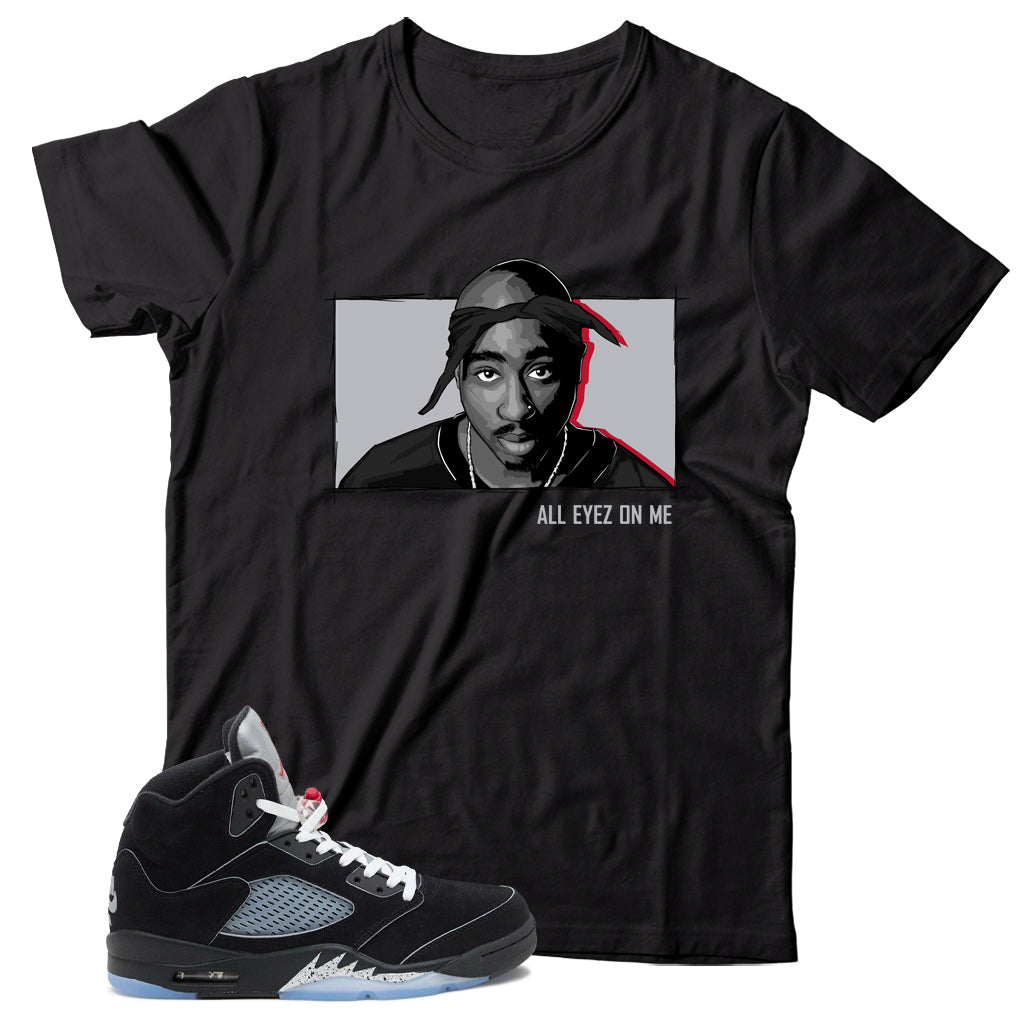 Jordan 5 Black Metallic Reimagined shirt