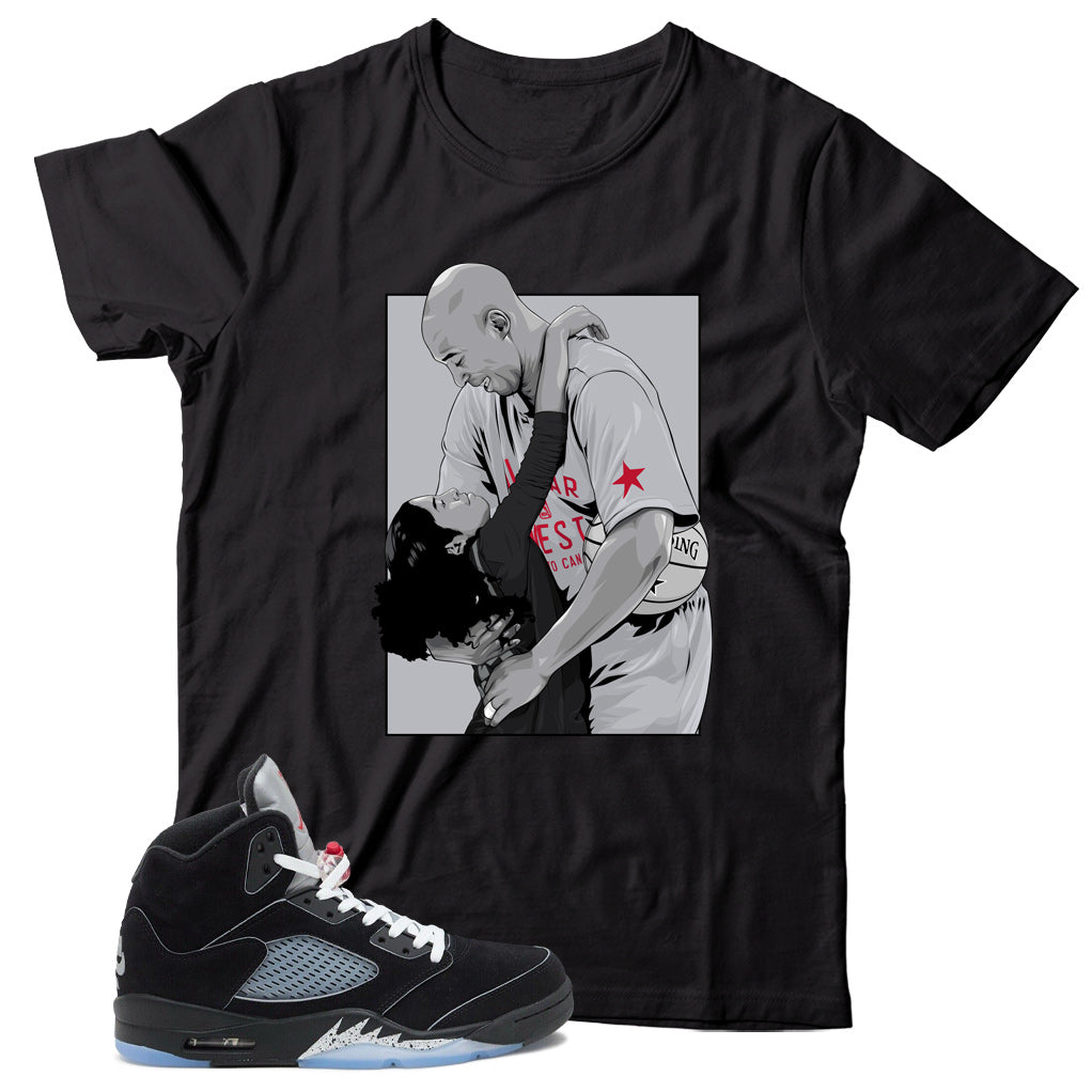 Jordan 5 Black Metallic Reimagined shirt