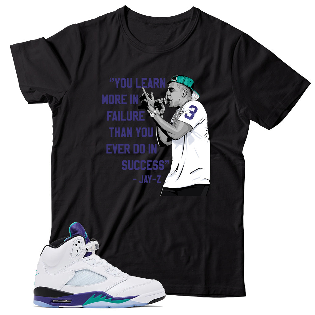 shirt Match Jordan 5 Grape