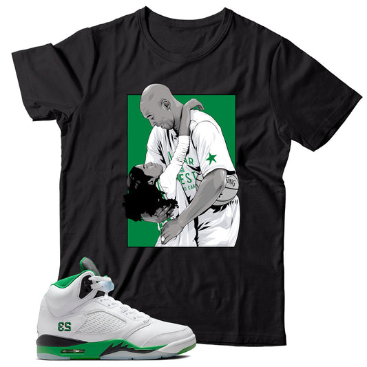 Jordan 5 Lucky Green shirt