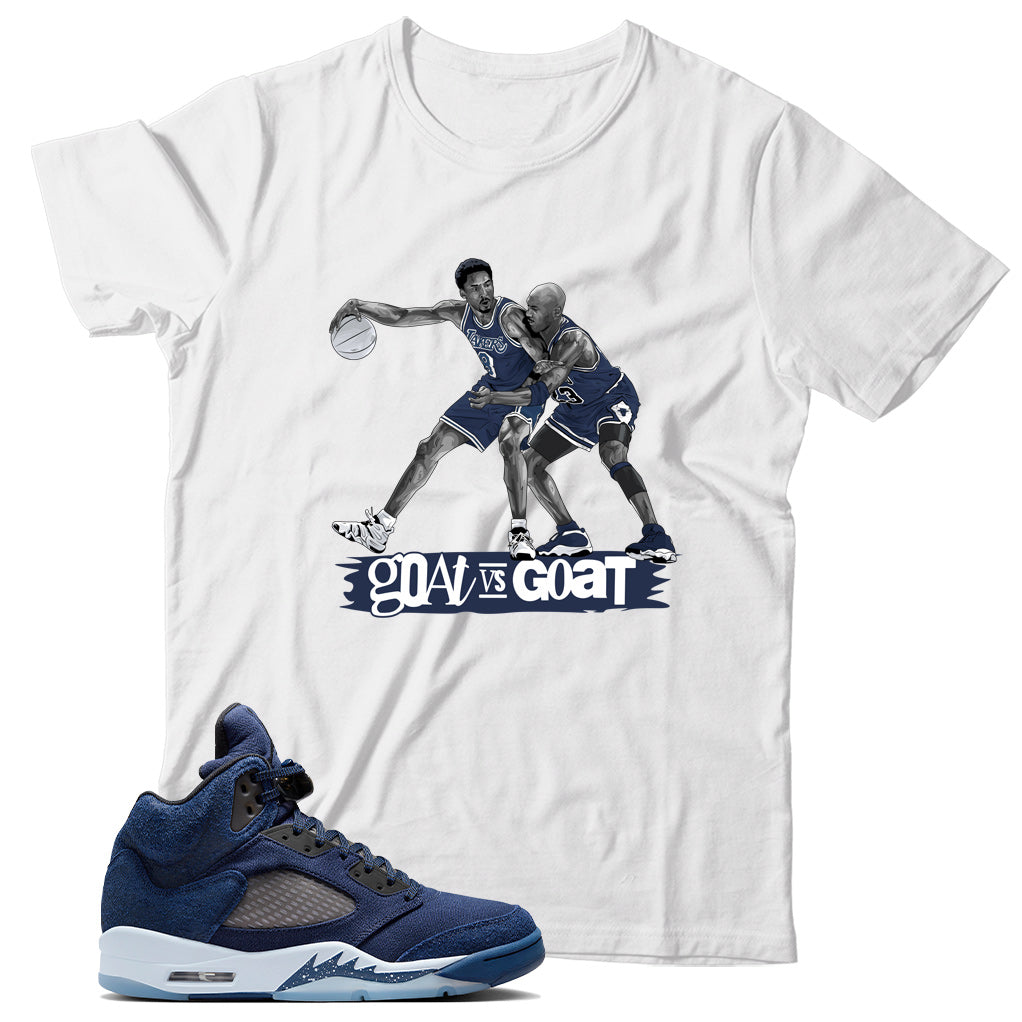 Jordan 5 Midnight Navy shirt