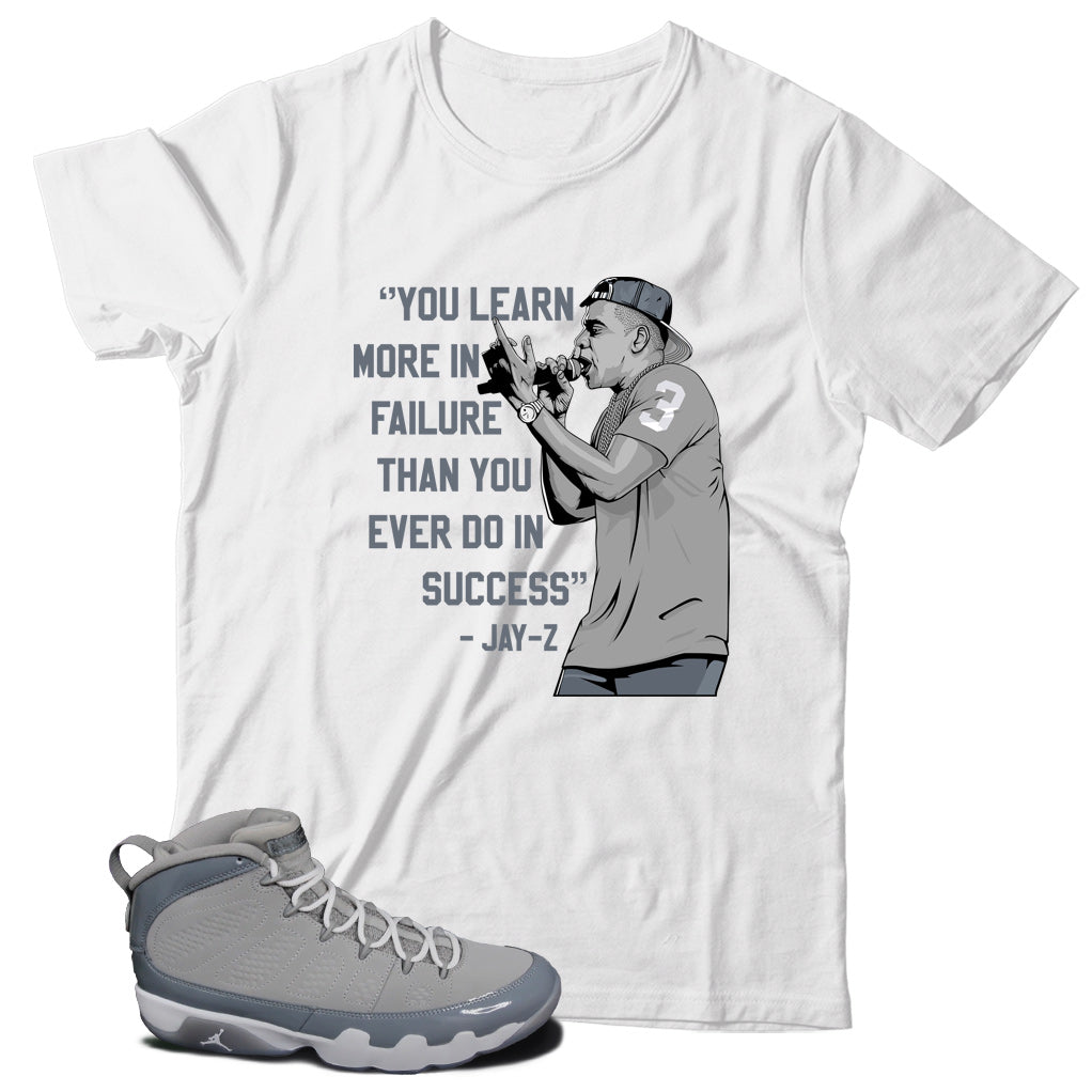 Jordan 9 Cool Grey shirt