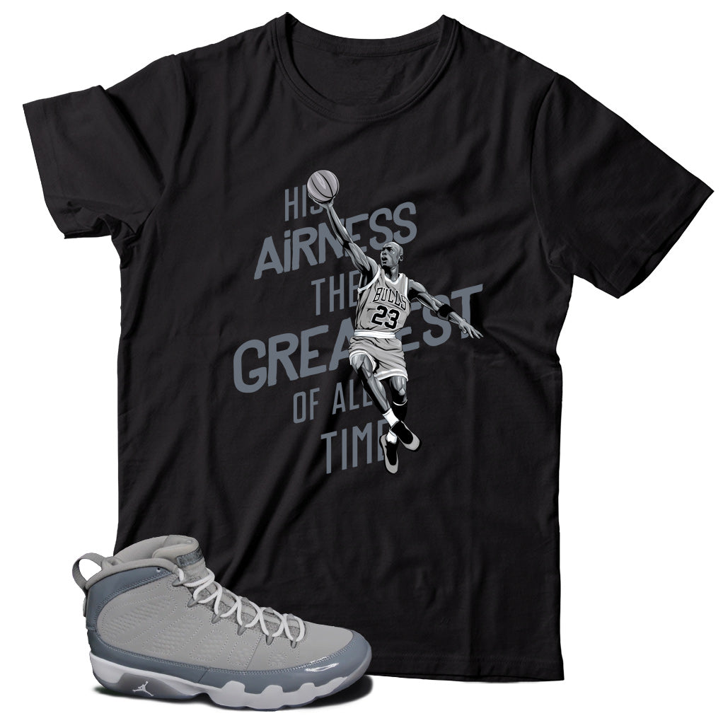 Jordan 9 Cool Grey shirt