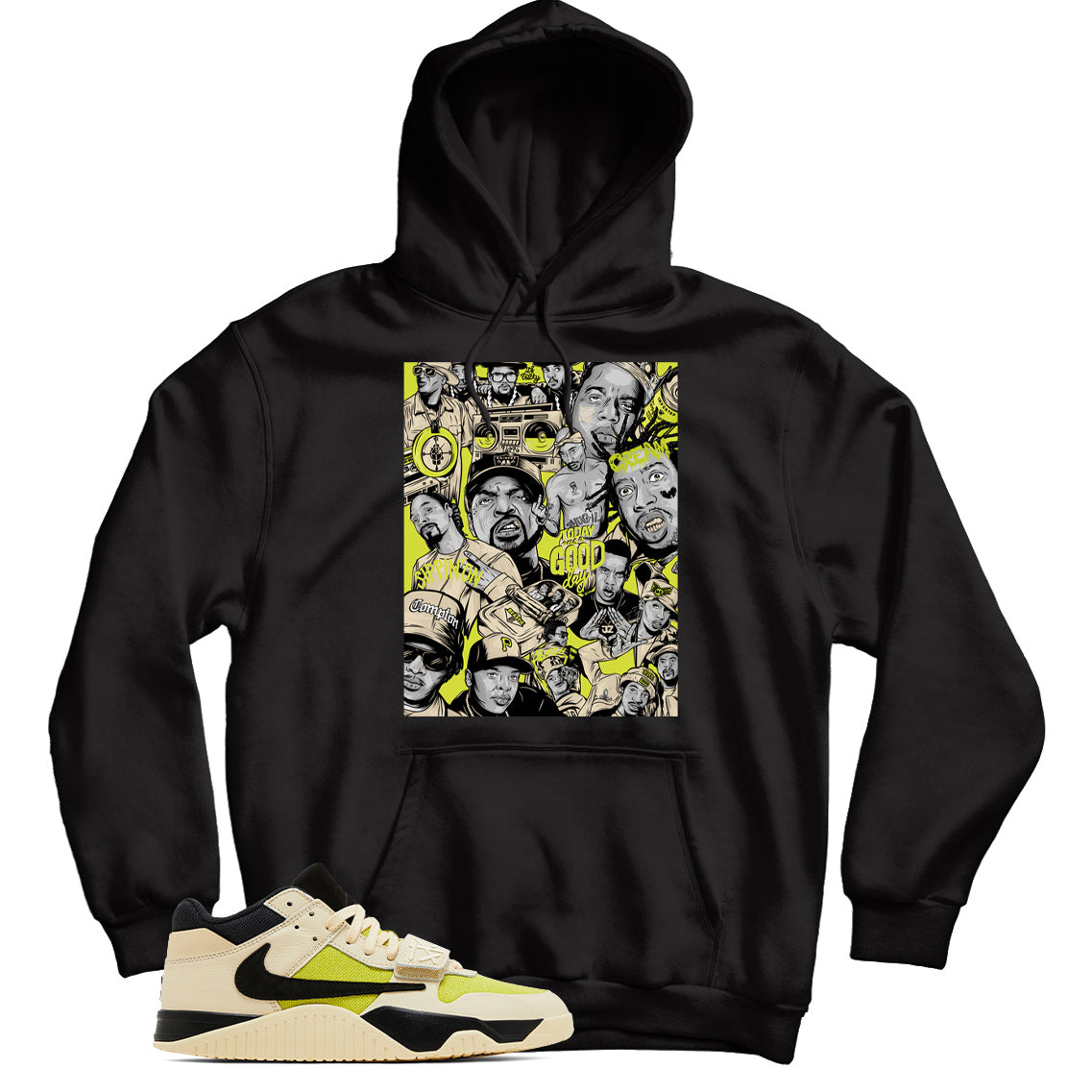 Jordan Jumpman Jack Travis Scott Bright Cactus hoodie