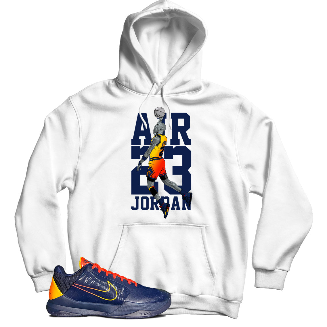 Nike Kobe 5 Protro Indiana Fever Hoodie