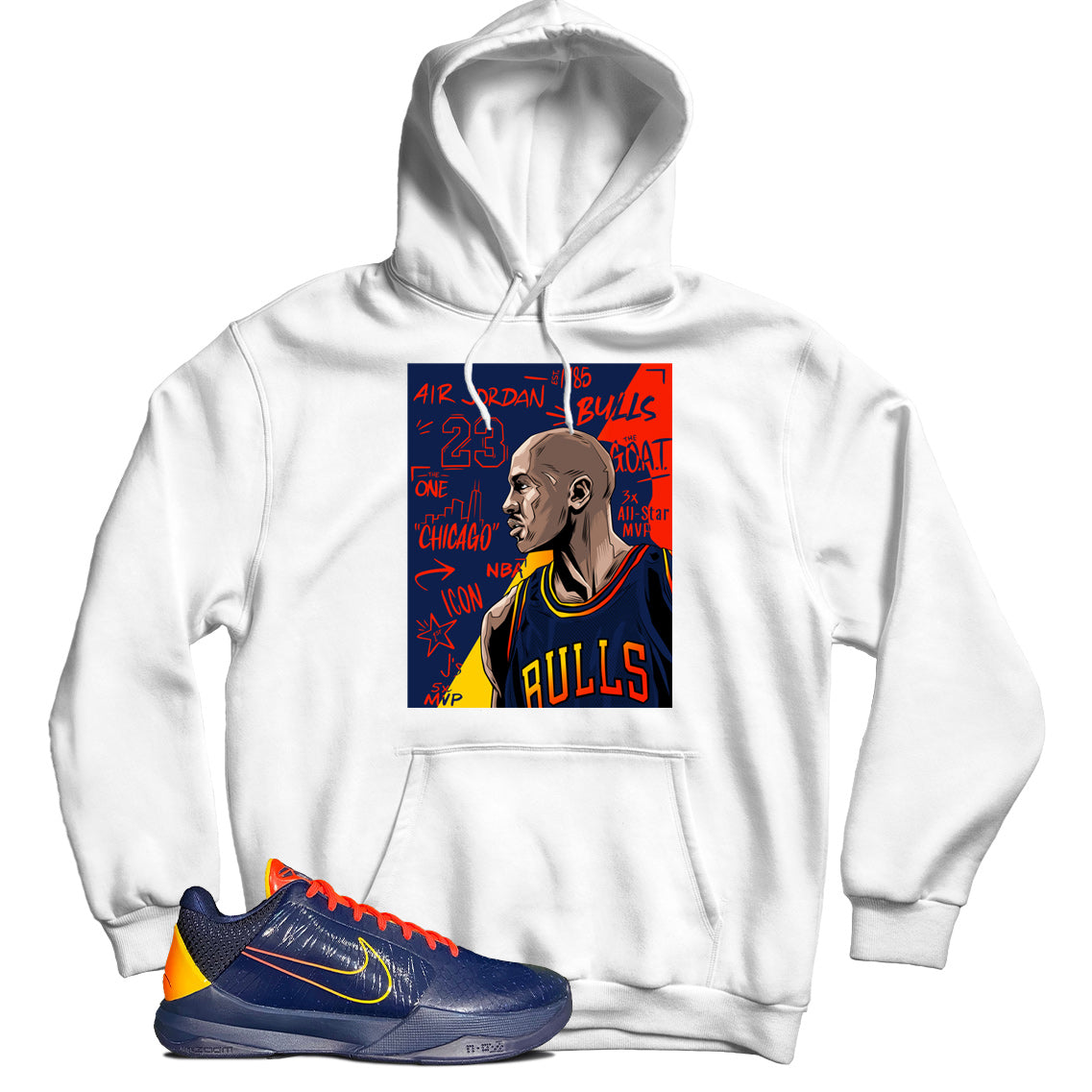 Nike Kobe 5 Protro Indiana Fever Hoodie