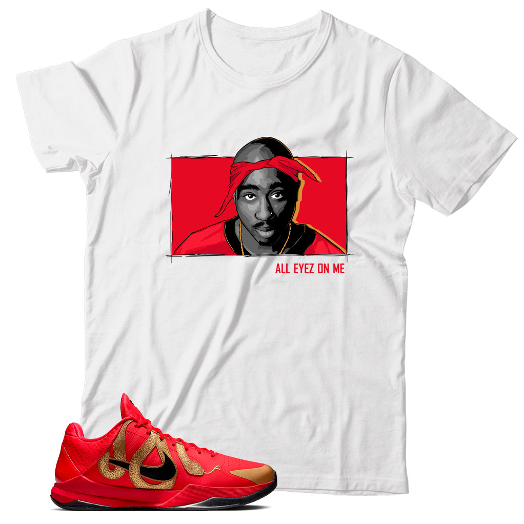 Kobe 5 Protro Year of the Mamba Red shirt