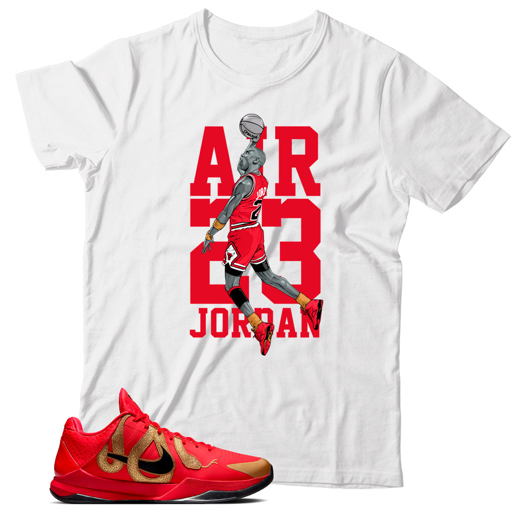 Kobe 5 Protro Mamba Red shirt