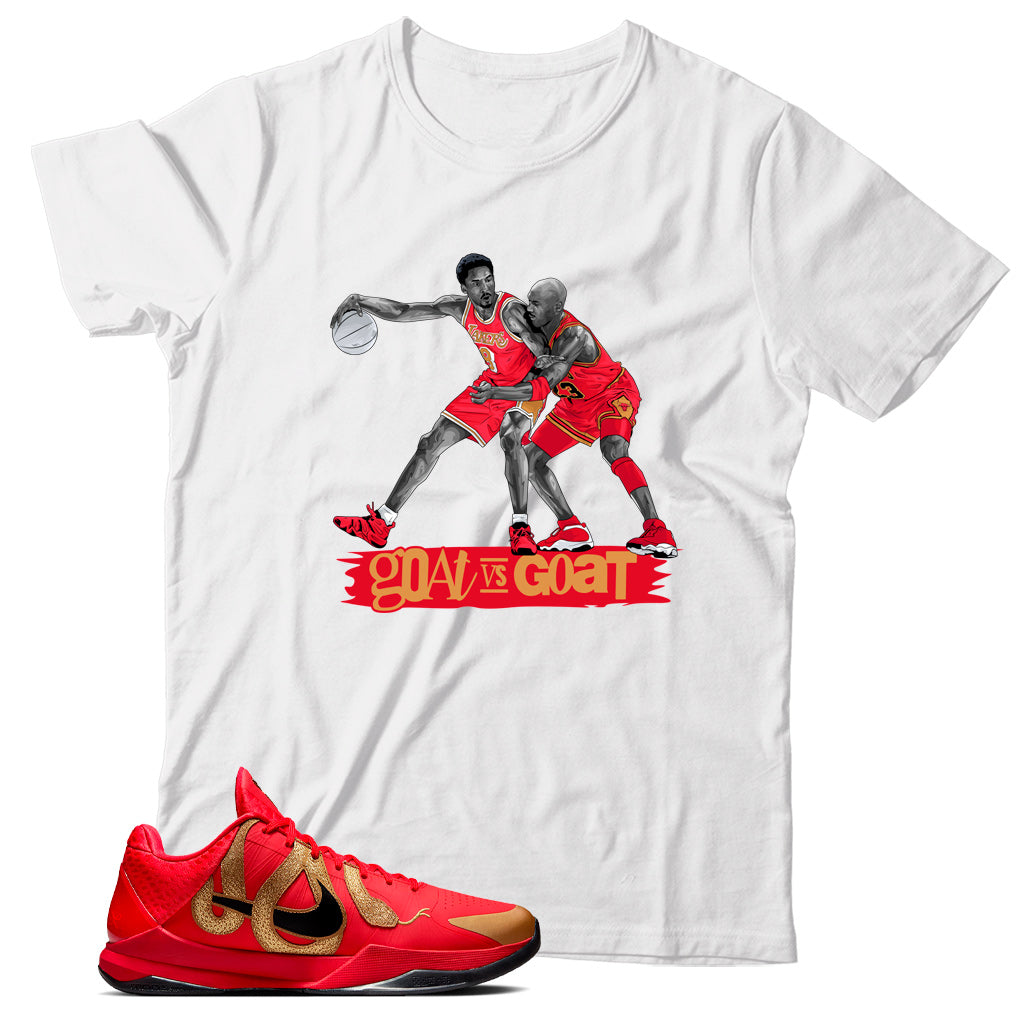 Kobe 5 Protro Year of the Mamba Red shirt