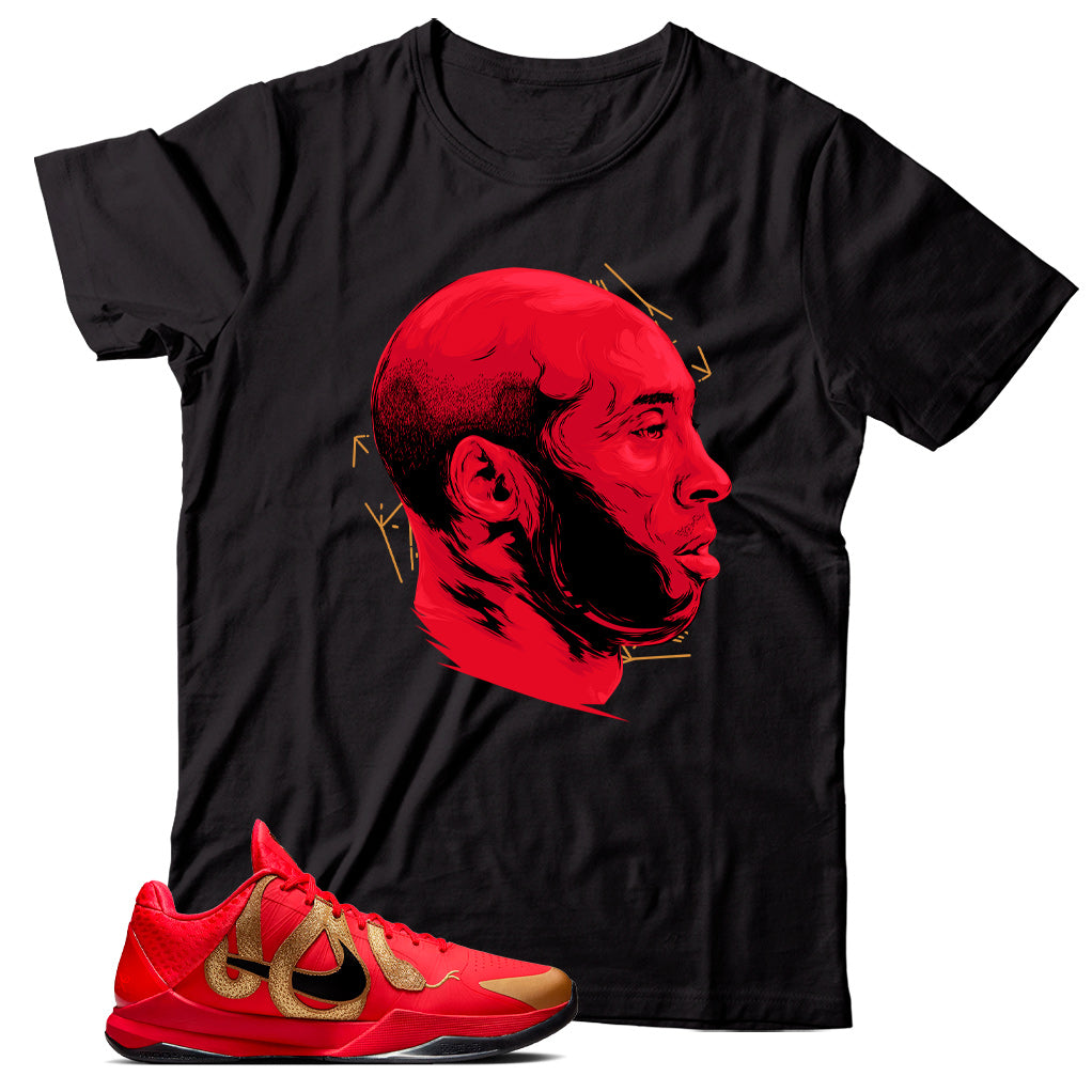 Kobe 5 Protro Year of the Mamba Red shirt