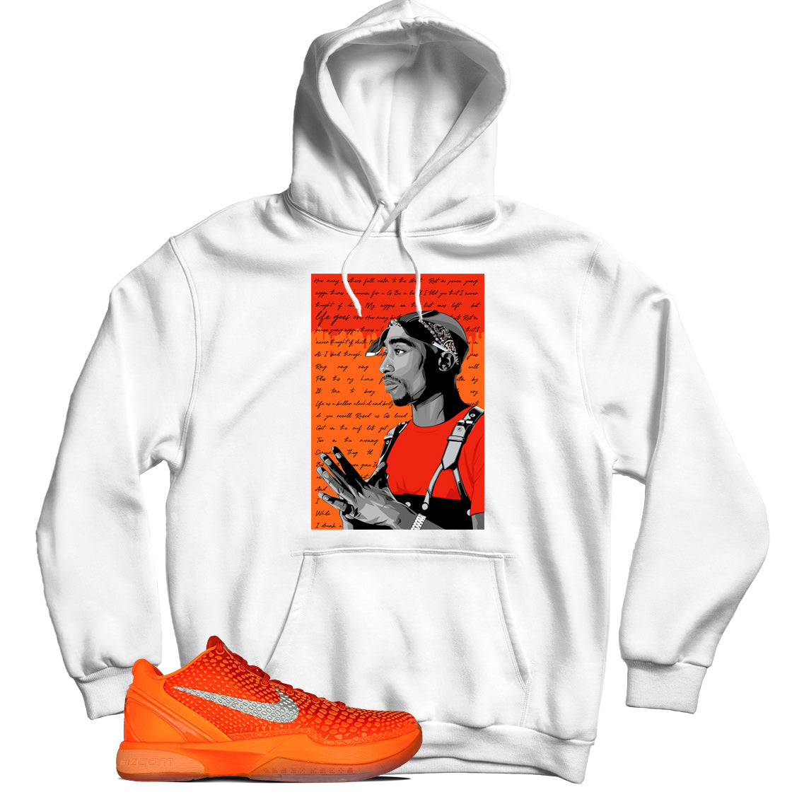 Kobe 6 Protro Total Orange Hoodie