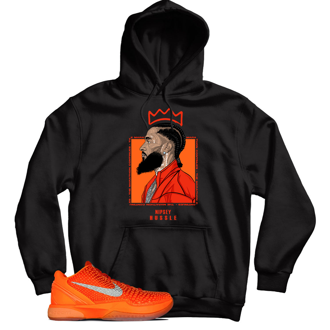 Kobe 6 Protro Total Orange Hoodie