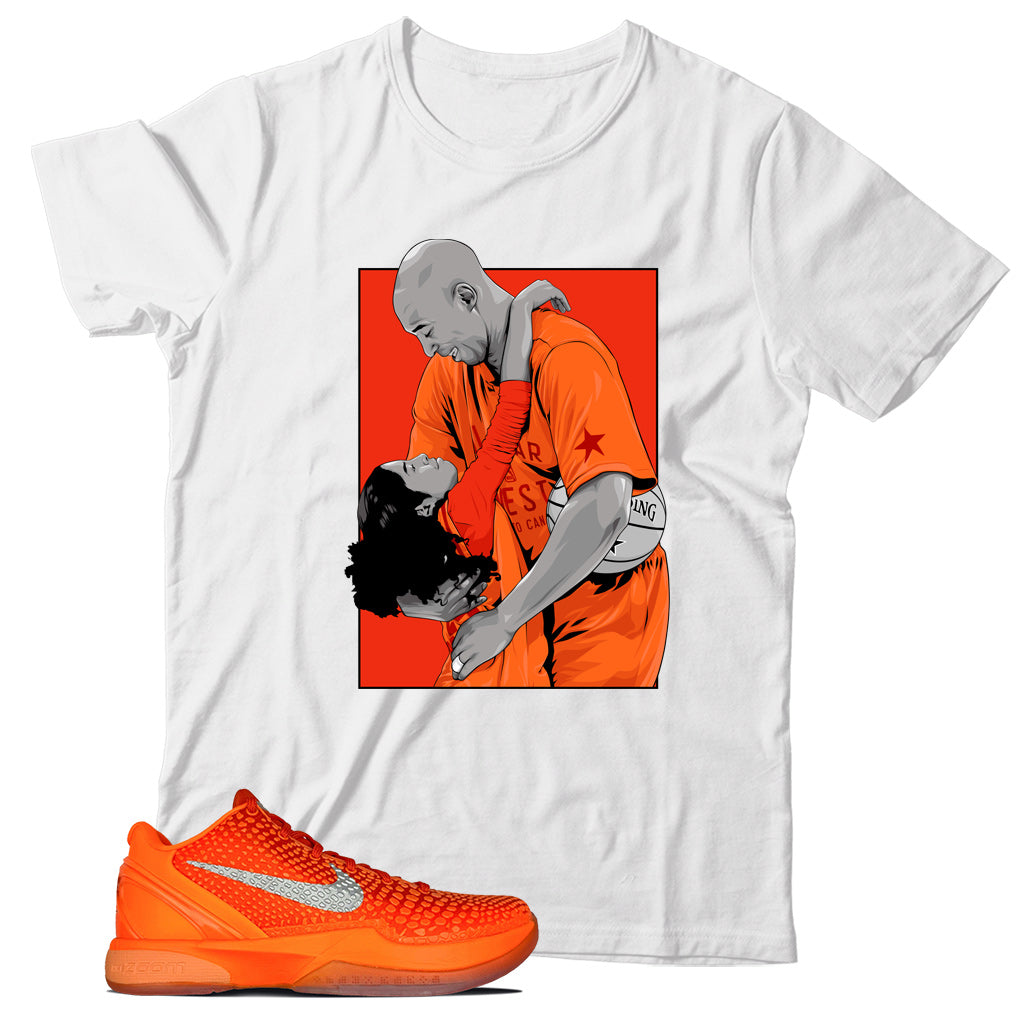 T-Shirt Match Nike Kobe 6 Protro Total Orange