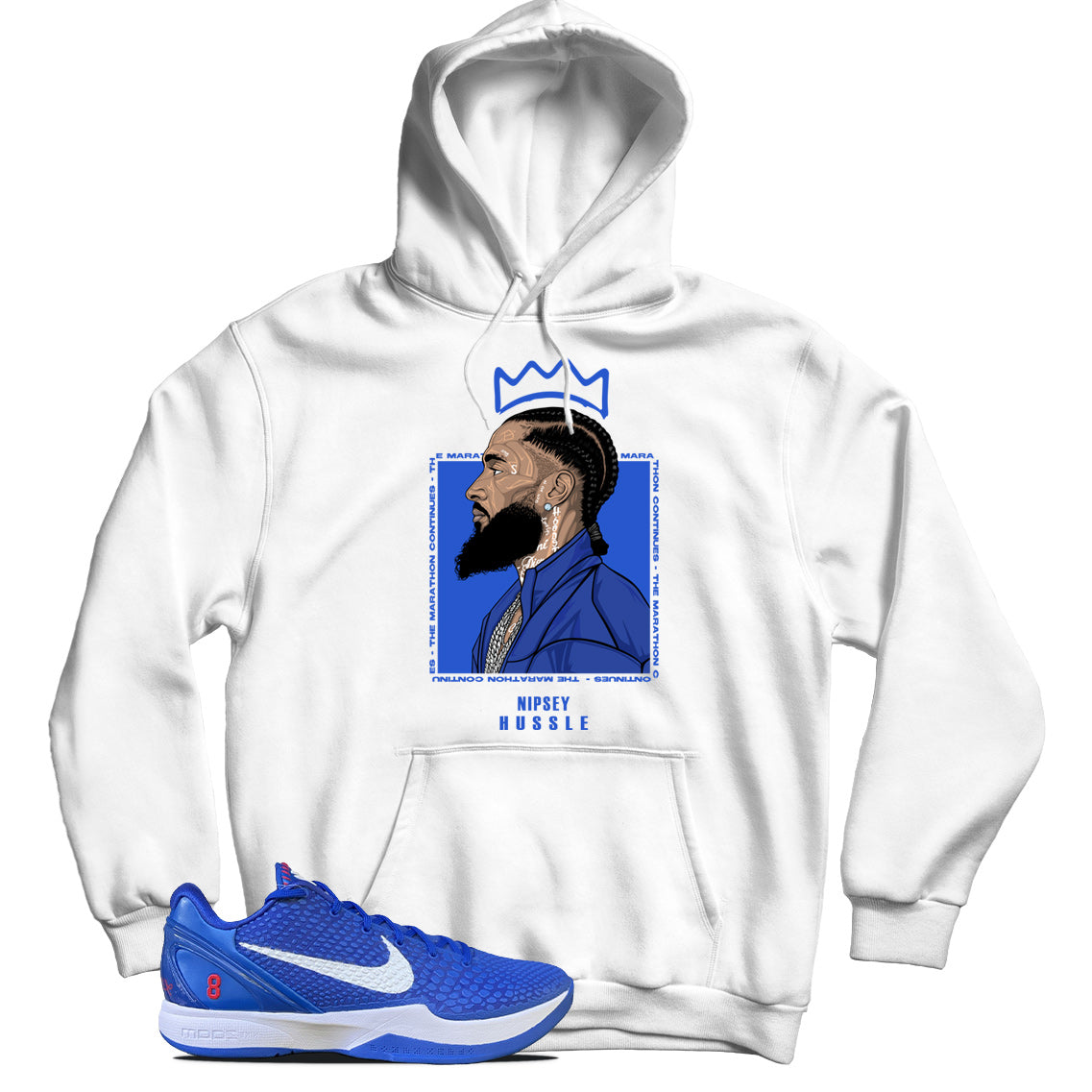 Kobe 6 Protro Dodgers hoodie