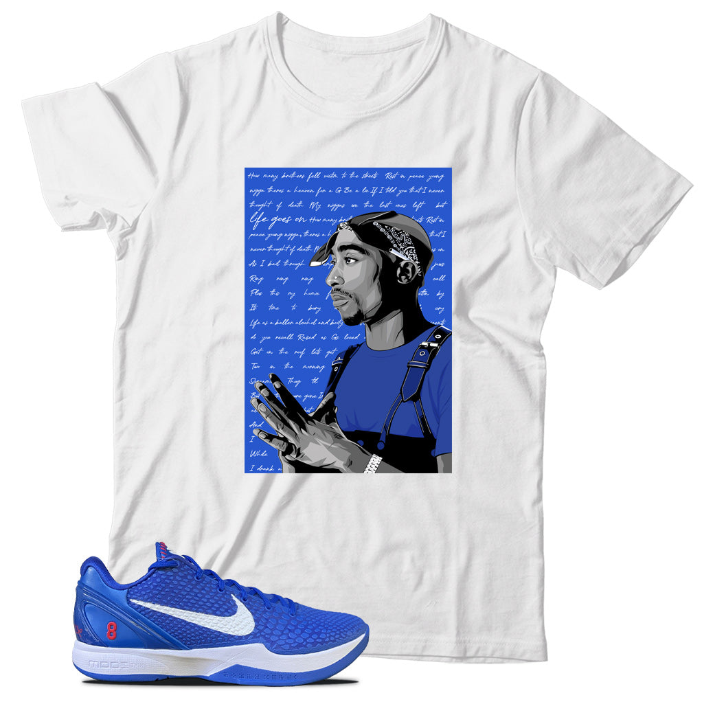 Kobe 6 Protro Dodgers shirt