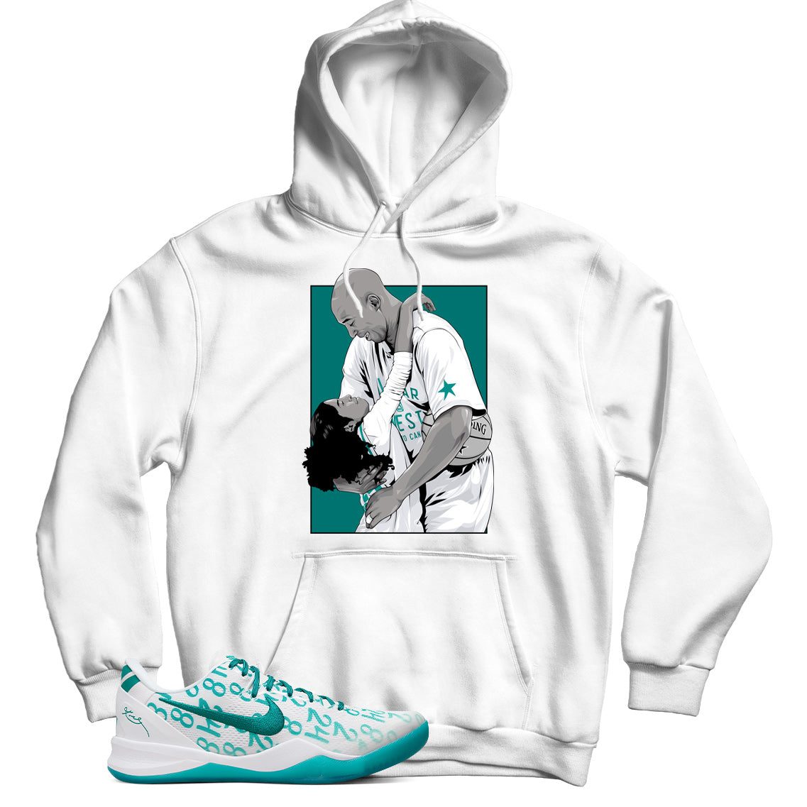 Kobe 8 Radiant Emerald hoodie