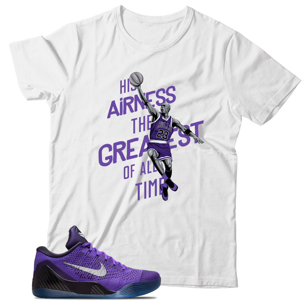 Kobe 9 Elite Low Protro Moonwalker shirt