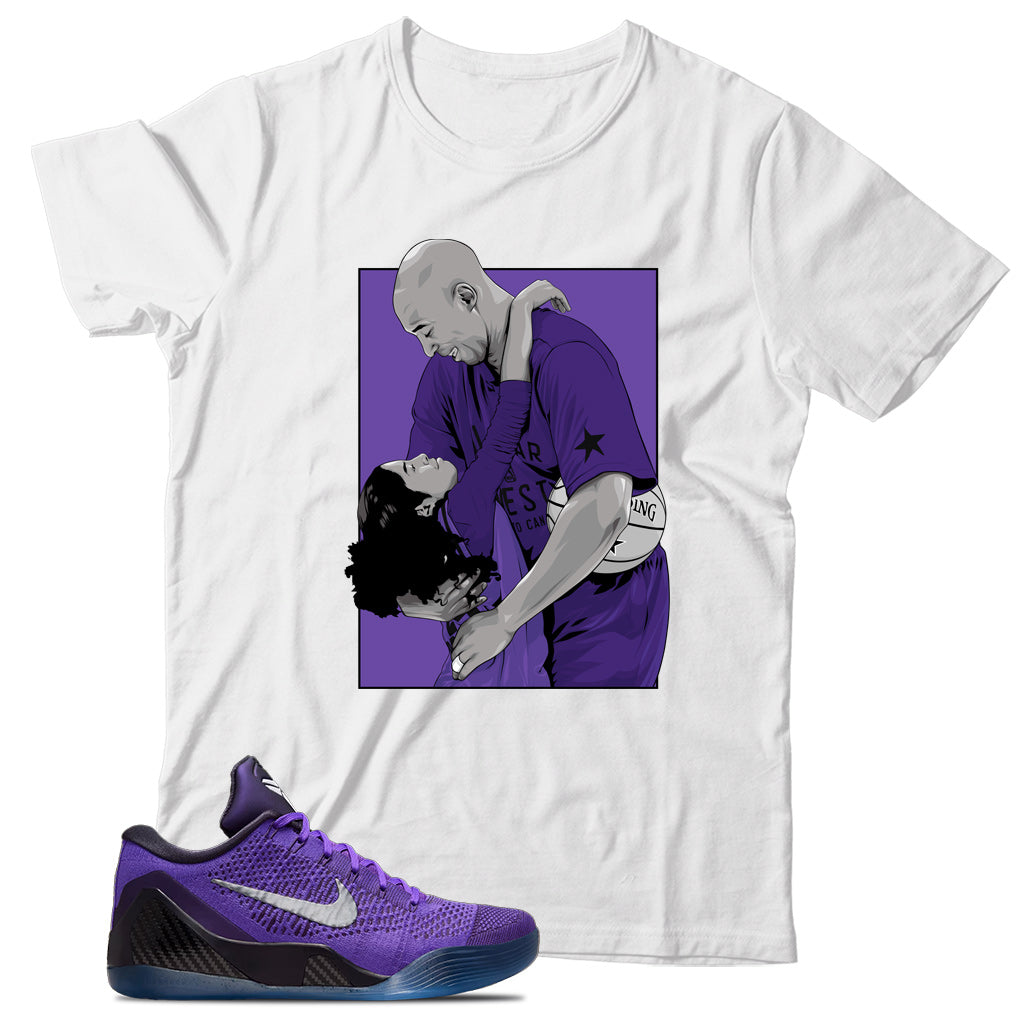 Kobe 9 Elite Low Protro Moonwalker shirt
