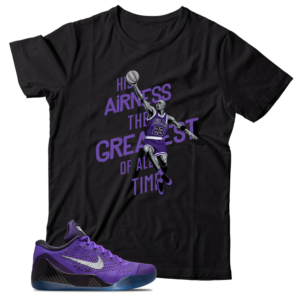 Kobe 9 Elite Low Protro Moonwalker shirt