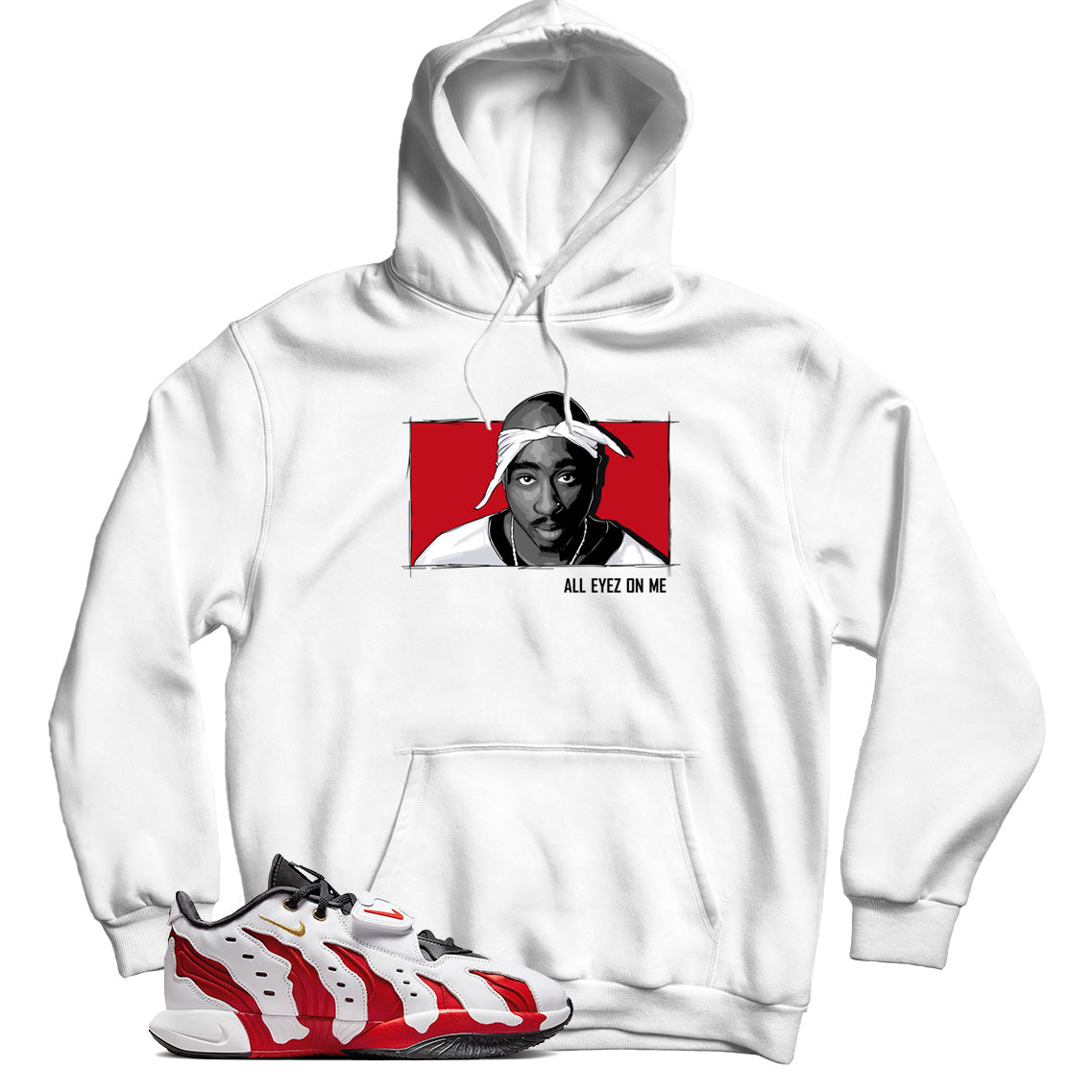 Nike LeBron 21 Prime 96 Varsity Red hoodie