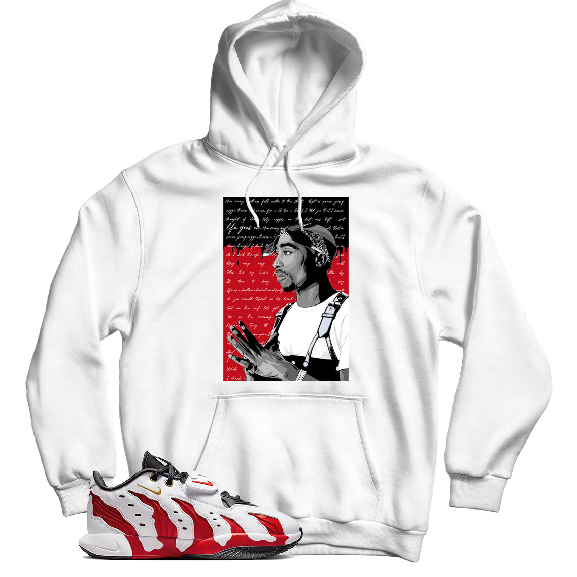 LeBron 21 Prime 96 Varsity Red hoodie