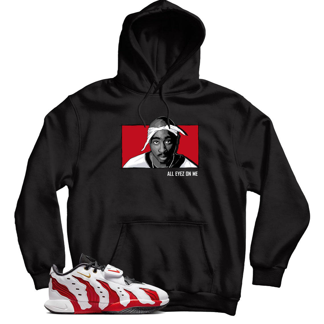 LeBron 21 Prime 96 Varsity Red hoodie