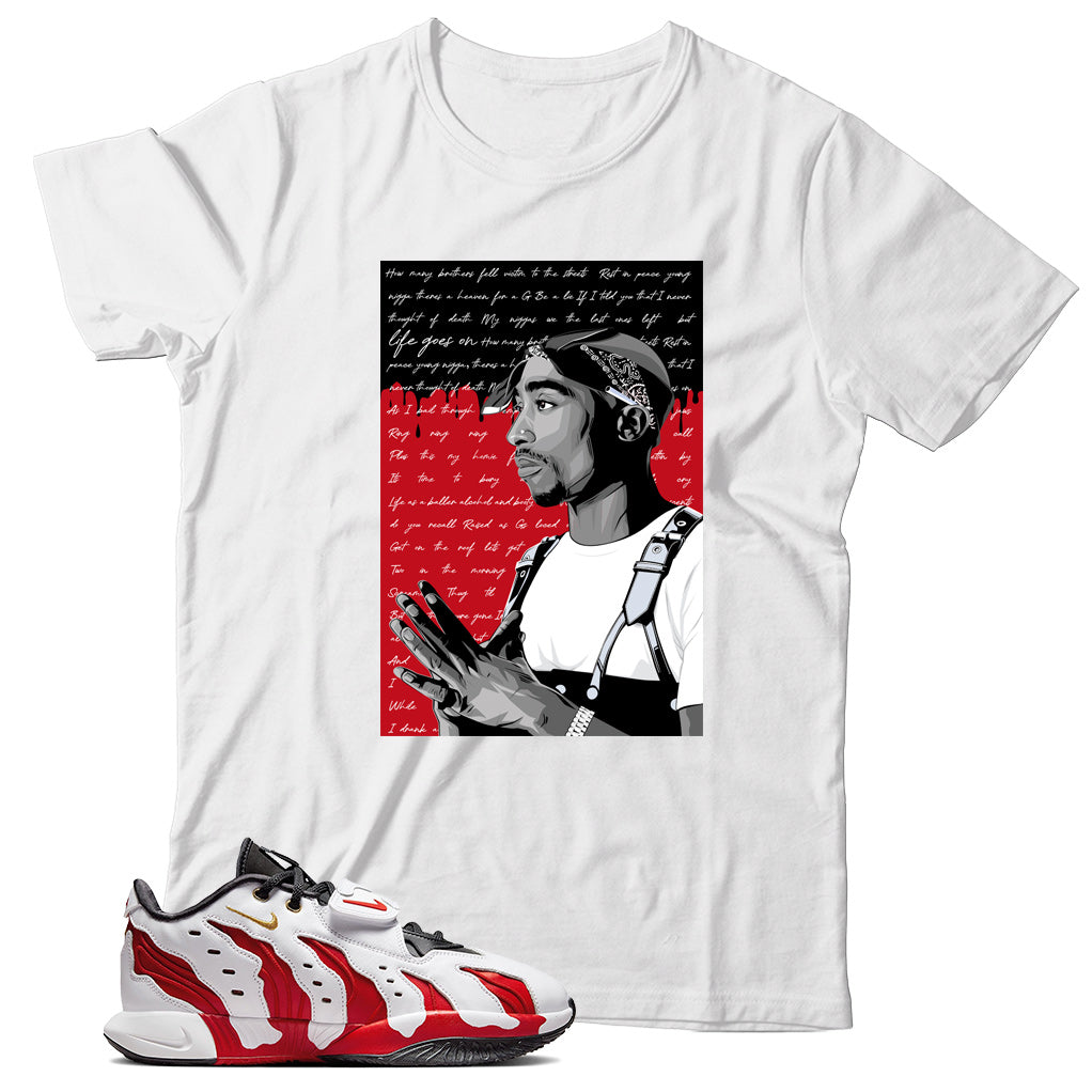 Nike LeBron 21 Prime 96 Varsity Red shirt