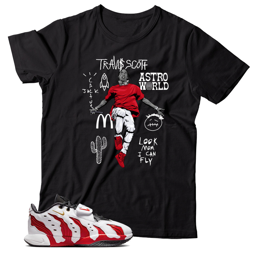 LeBron 21 Prime 96 Varsity Red shirt