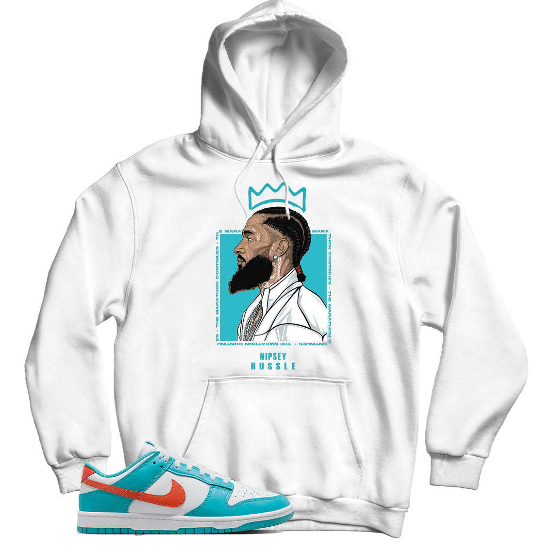 Dunk Low Miami Dolphins hoodie