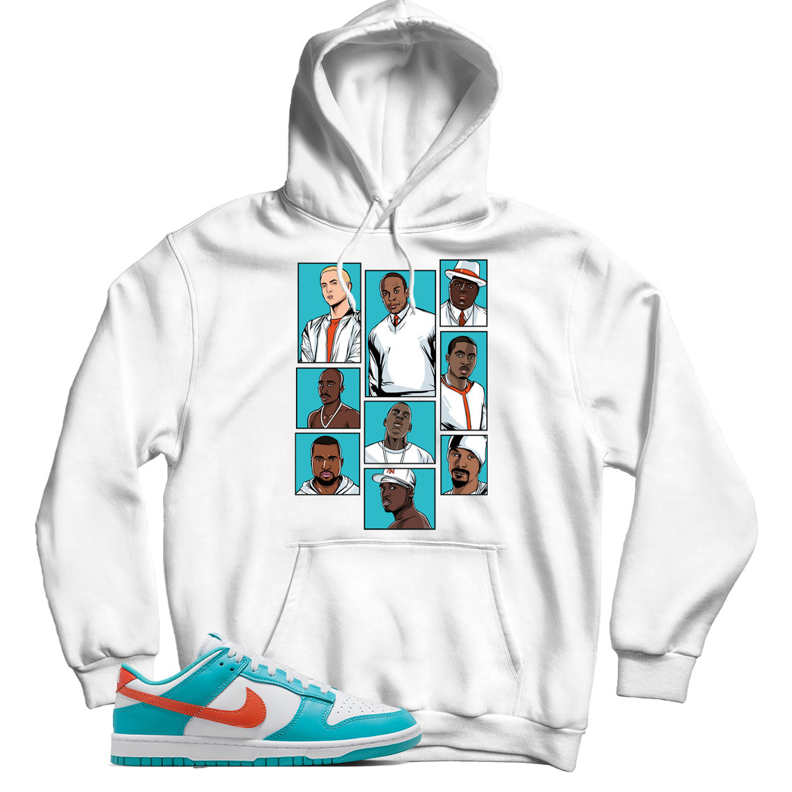 Dunk Low Miami Dolphins hoodie