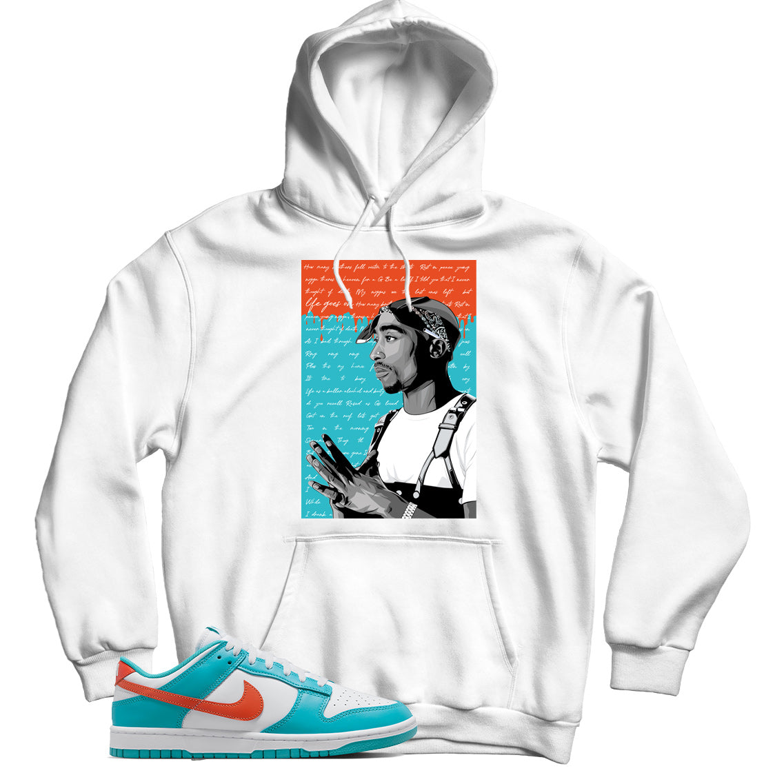 Dunk Low Miami Dolphins hoodie