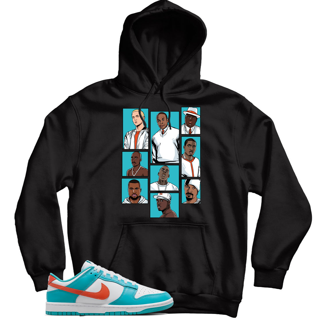 Dunk Low Miami Dolphins hoodie