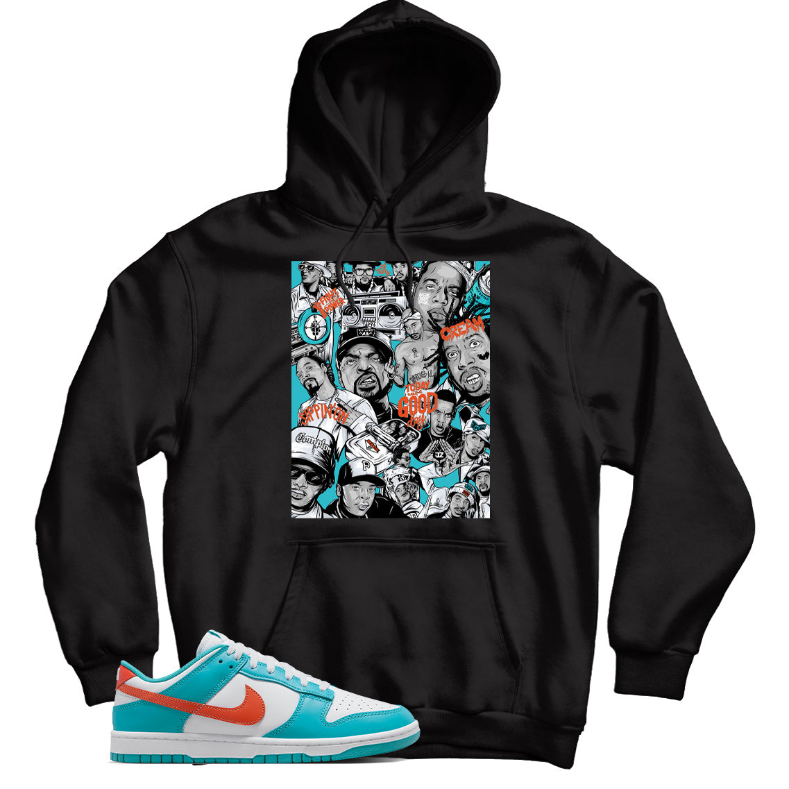Dunk Low Miami Dolphins hoodie