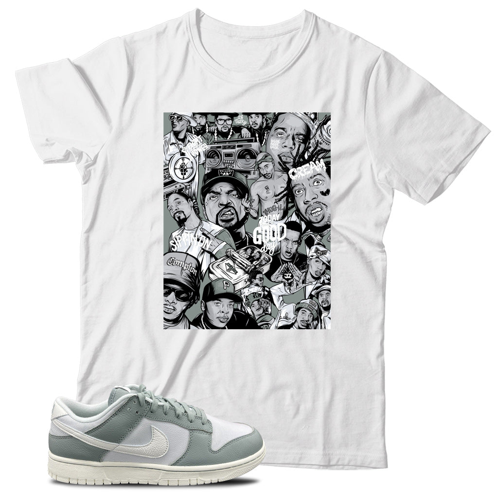 Dunk Low Mica Green Shirt